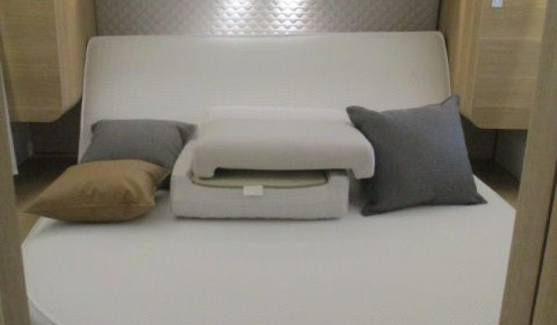 ADRIA Adria matrix plus 670 dc – lit central – lit pavil Profilé 2022 complet