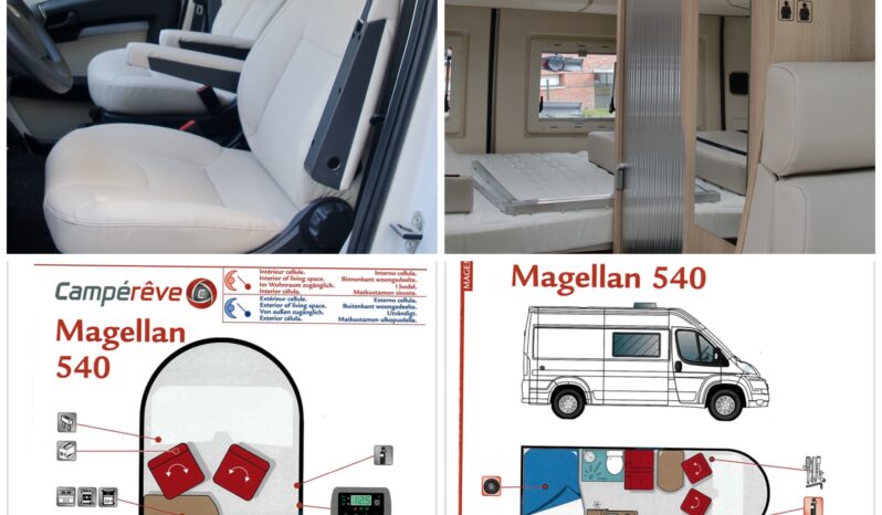 Fourgon CAMPEREVE Magellan 540 complet