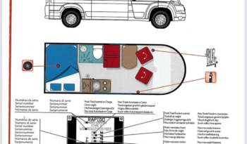 Fourgon CAMPEREVE Magellan 540 complet